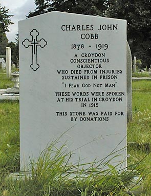 Charles Cobb Headstone
